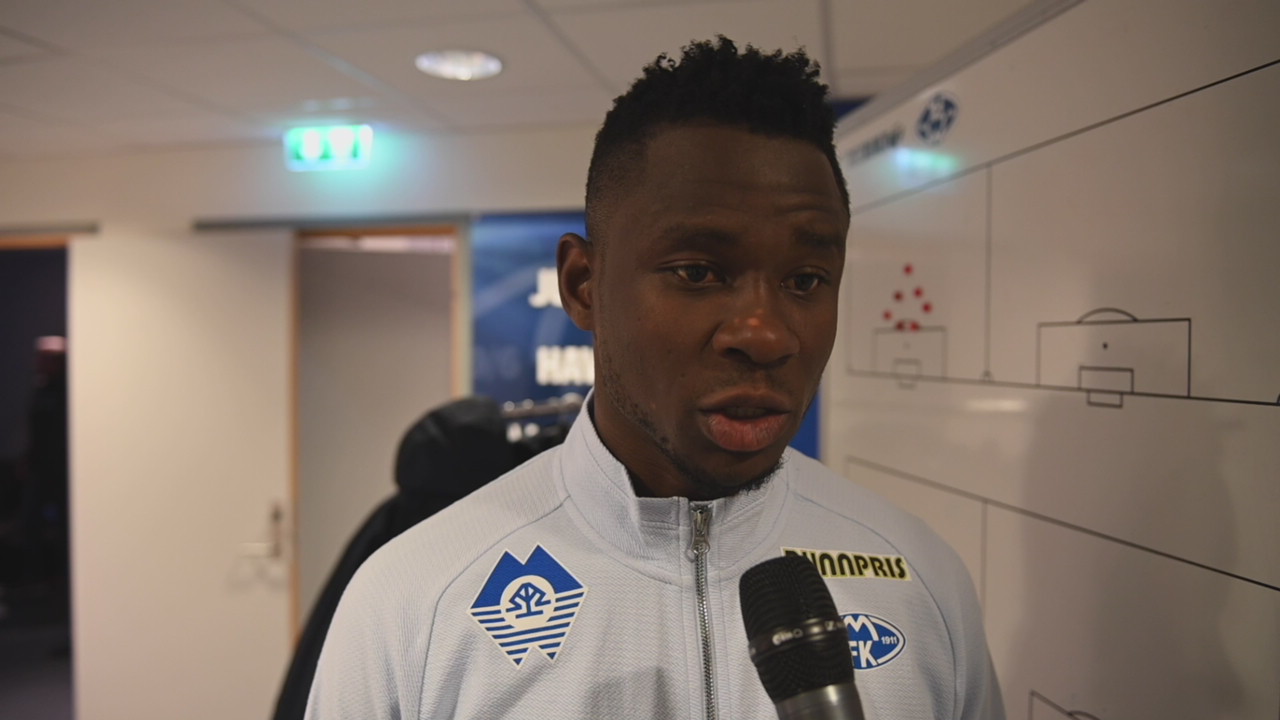 Leke James etter Brannkampen.mov